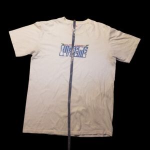 Supreme White Graphic Tee
